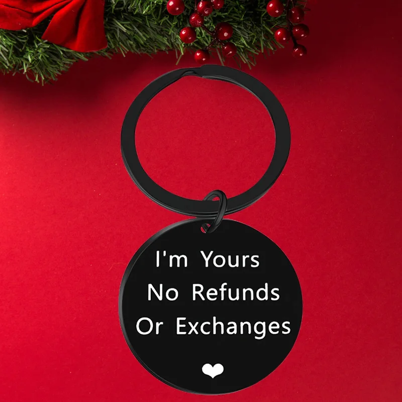 Брелок для ключей, подарок на Рождество для пары, для подруги, жены, парня, мужа, на свадьбу, юбилей, без возврата денег