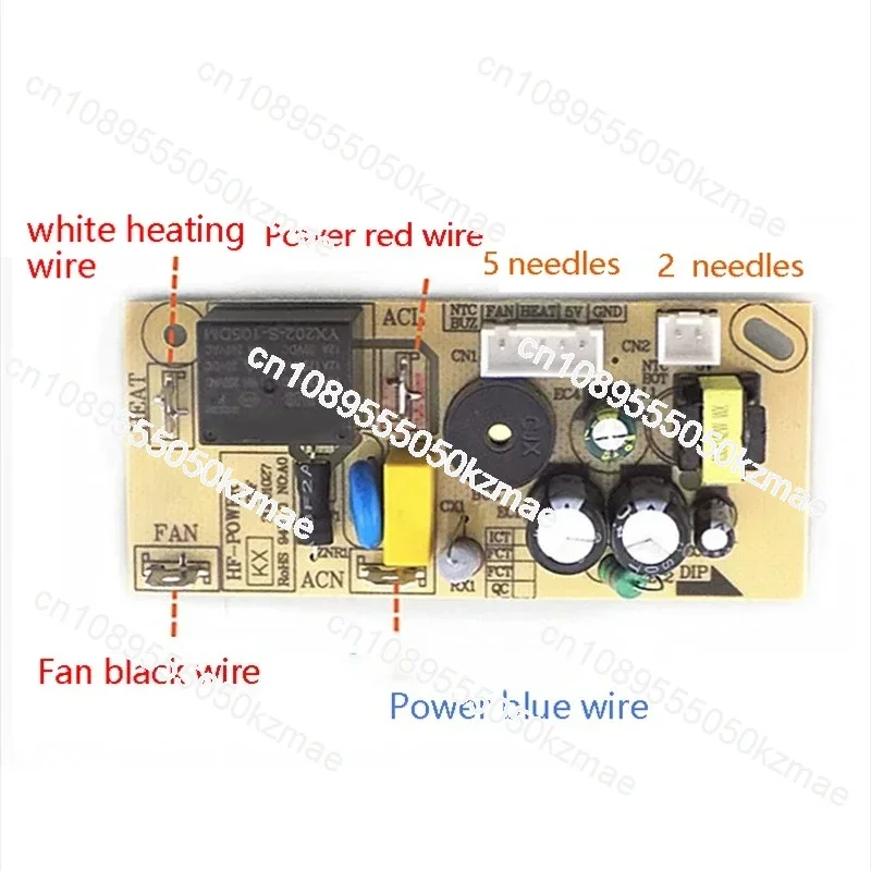 エアフライヤー-kd50d825-kd60d818-オリジナル電源メインボード-過熱保護機能付き交換用コントロールボード