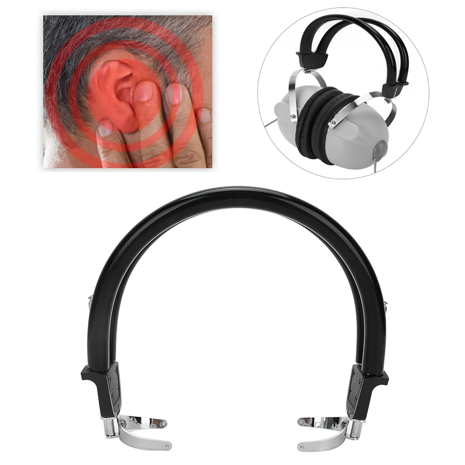 High Quality HB7 Headband for TDH39 DD45 Audiometer Headsets Headphone Holder Frame 