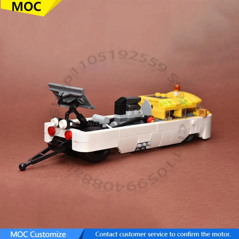 263 PCS Racing Car Dragster Mental Breakdown MOC Customize Modular Building Block Educational Popular DIY Toy Birthday Gift