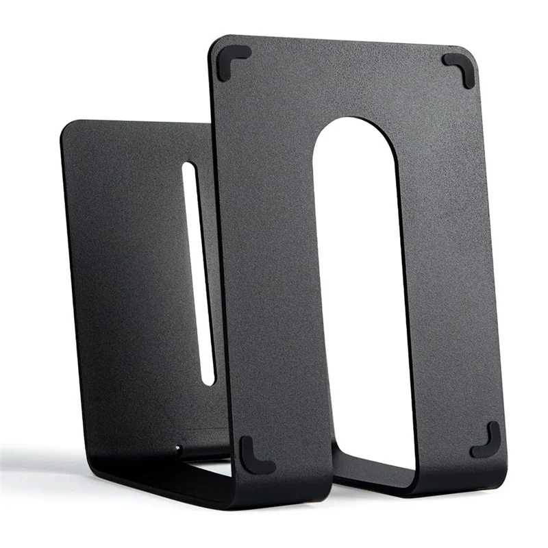 Universal Durable Anti-Slip  Speakers Metal Holder +Vibration Absorption Pads 1 PCS