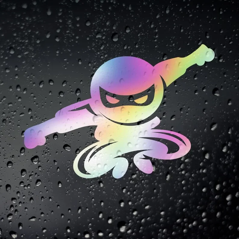 

Ninja Oil Slick Funny Car Sticker, JDM Sticker, Japanese Decal Vinyl Window Bumper Graphic
