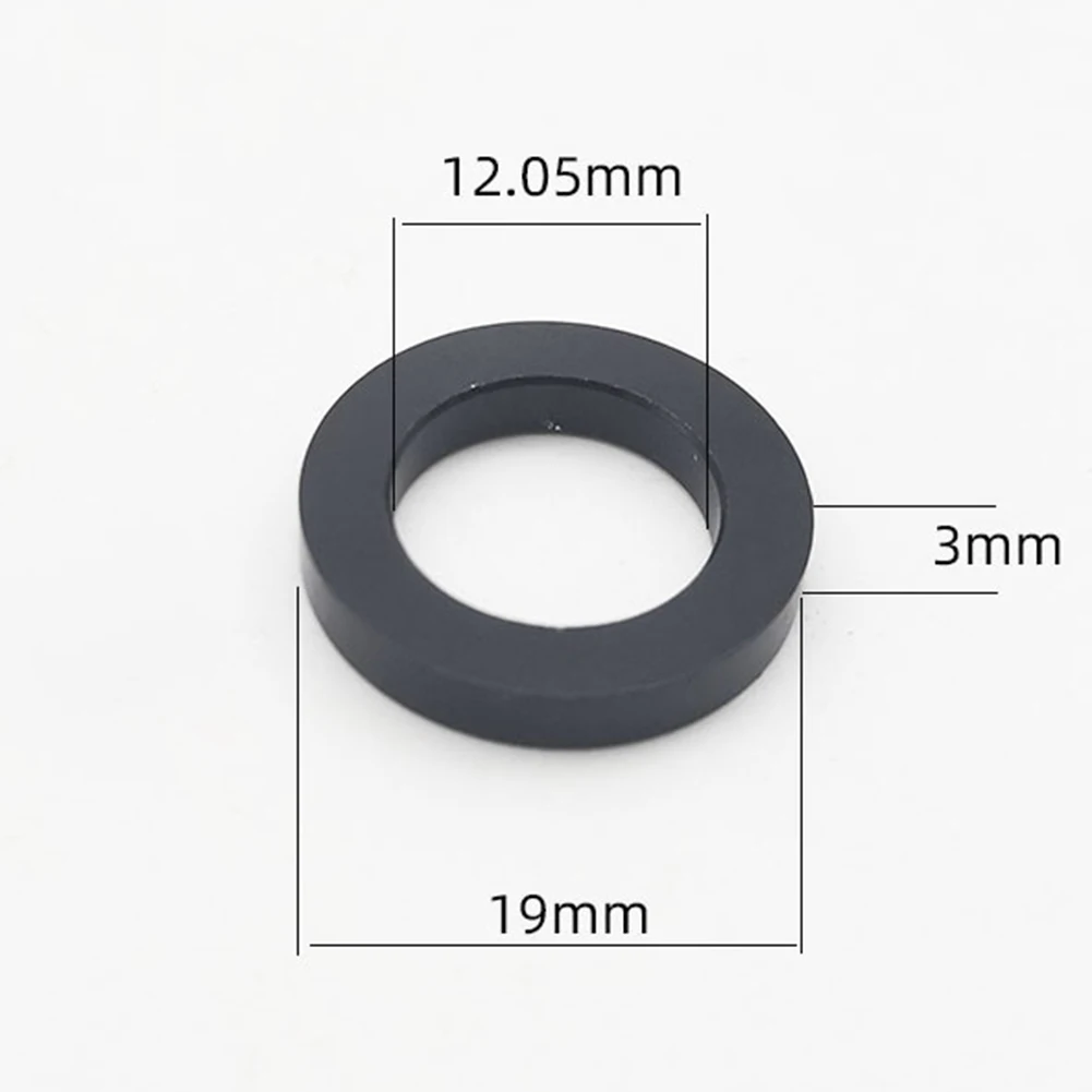 Bicycle Thru Axle Washer M12x3/7.5mm M15x0.2/5mm Hubs Axle Flat/Conical Washers Mountain Bikes MTB Road Cycling Accessories