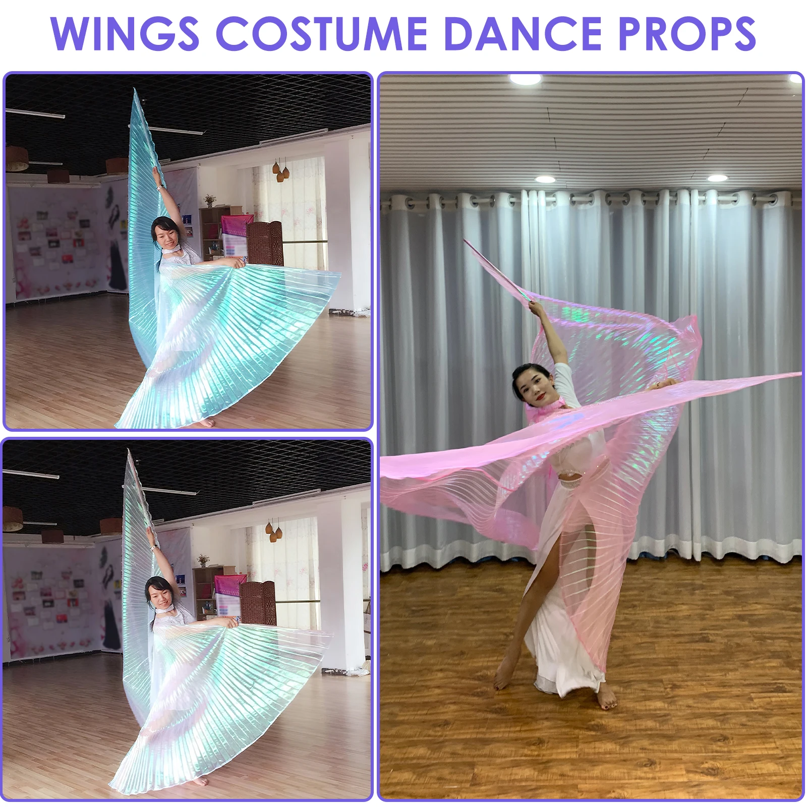 

Angel Wings Big Angel Wings Adult Lightweight Dance Wings Easy to Operate Angel Wings Elegant Big Angel Wings Adult