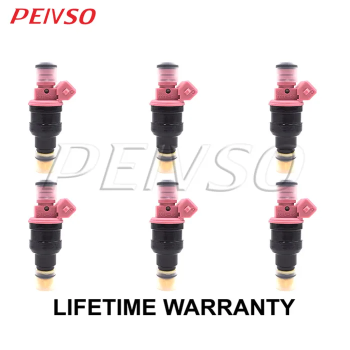 PEIVSO 6pcs 0280150440 F0TE-D5A 13641703819 Fuel Injector For BMW 98~00 M3 96~99 Z3 3.2L 328I 96~99 528I 97~98  97~98 2.8L