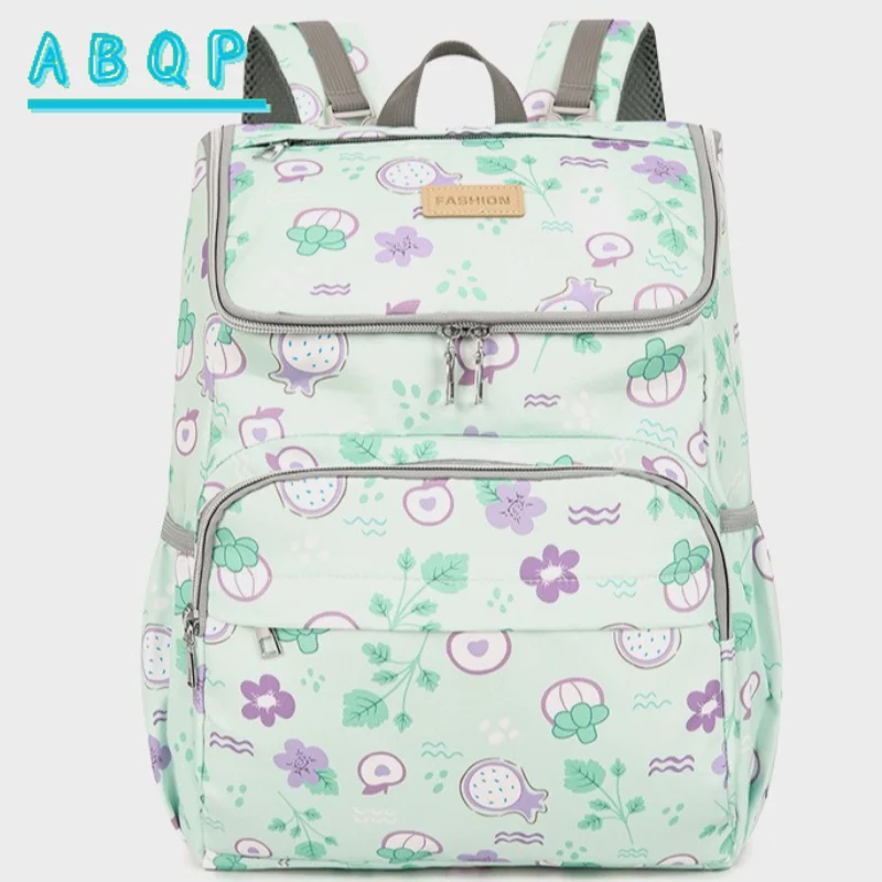 Diaper Bag Backpack Luxury Brand Cartoon Baby Diaper Bag Backpack Multifunctional Baby Products Storage Backpack Large Capacity