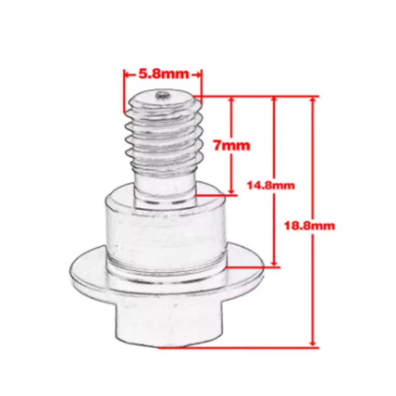 Motorcycle Screws Fork Guard Bolt For KTM FREERIDE SX SXF XC XCF EXC TRI EXCF XCW XCFW For Husqvarna TE FE TC FC TX FX FS Enduro - view 2