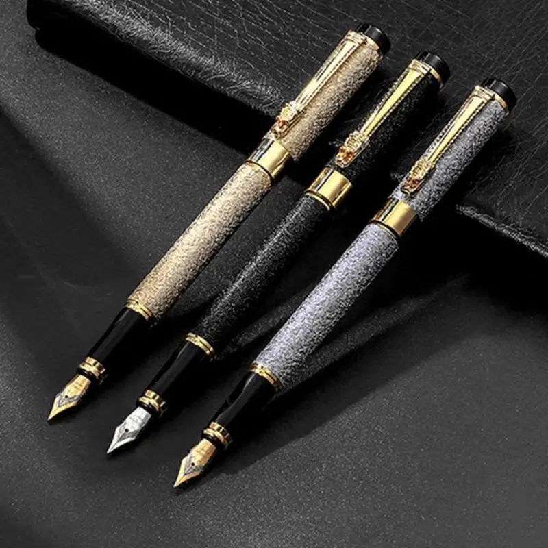 R53C Business Student Füllfederhalter 0,5 mm für extrafeine Metallfeder, Kalligraphie-Stift, Büro, Schule, Schreibwerkzeug, Pe – Detail 9