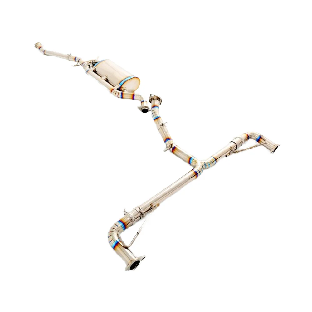 

For NX300 Stainless Steel Catback Exhaust for Lexus NX200/NX300 2.0T Leakproof Smoking Weight Loss Tailpipe 2.5 Valve