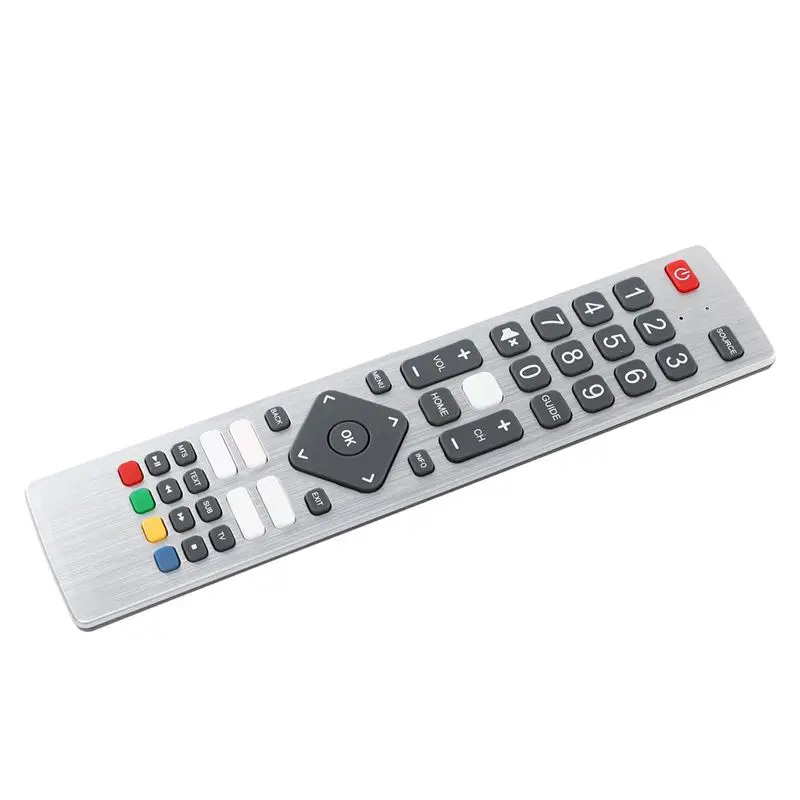 DT39 RMC0133 Remote Control for Sharp TV, Replacement TV Remote, Easy Setup, Silver, 10 Pack