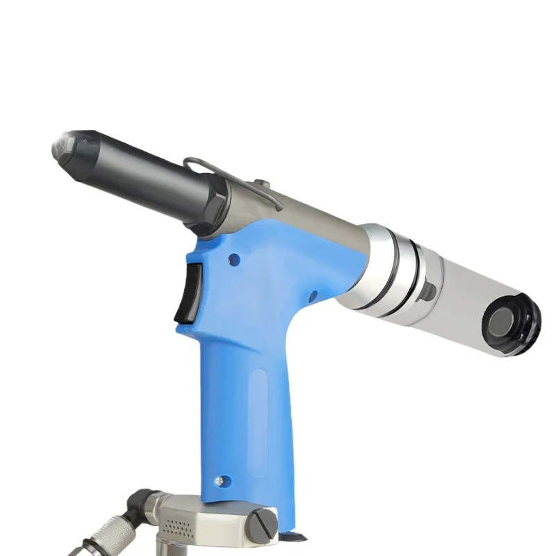 Industrial Grade Pneumatic Rivet Tool Stainless Steel Core Pulling Automatic Self-Priming Rivet Tool Seahorse Nail Riveting Tool