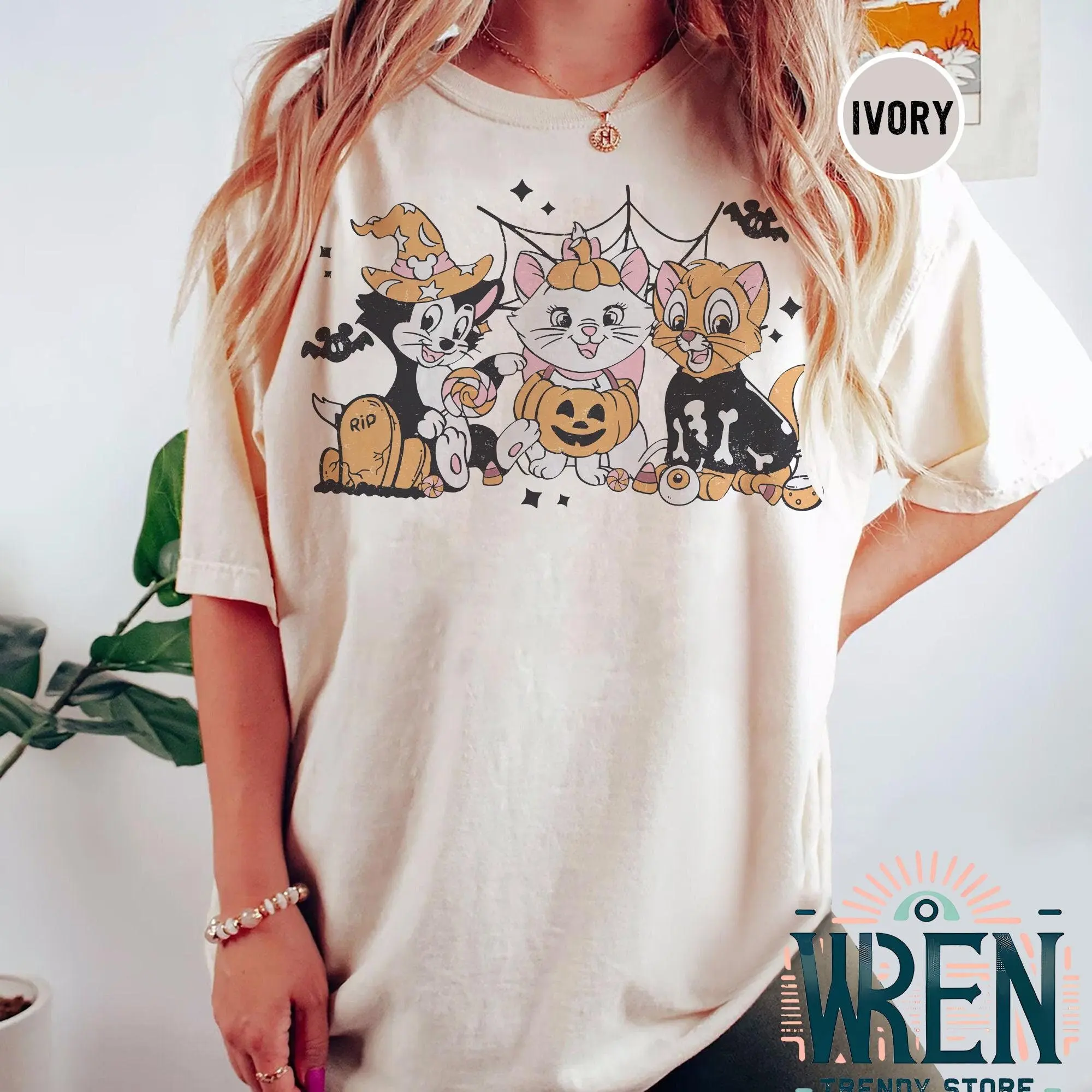 ريترو "القط مغامرة" ماري تولوز بيليوزي ديزني تي شيرت متعة اليقطين تي شيرت ديزني حفلة تي شيرت القط المتحمسين