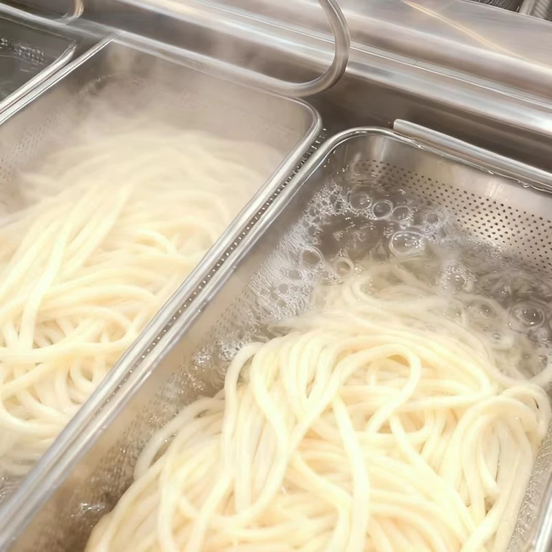 Gas Pasta Cooker Stainless Steel Noodle Cooking Machine for Restaurant