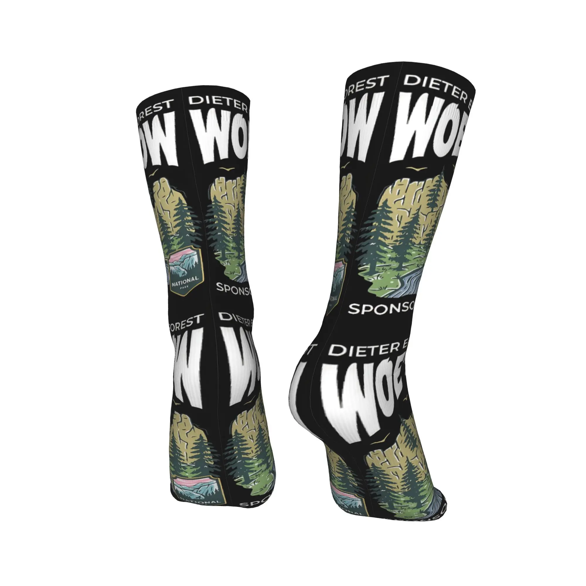 قطع تلفزيوني Dieter Eagan الجوارب الخريف جوارب أنيقة للجنسين الرجال الجوارب الناعمة الدافئة تصميم تسلق الجوارب المضادة للانزلاق