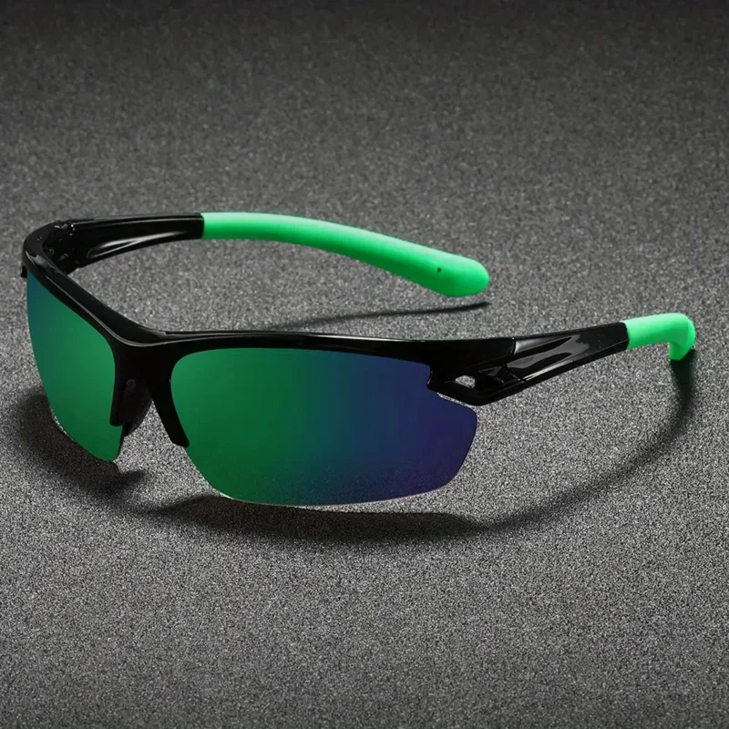 

1шт модных солнцезащитных очков в полной оправе с запахом, легкие и прочные, крутой дизайн, унисекс, подходят для повседневного ношения стекла