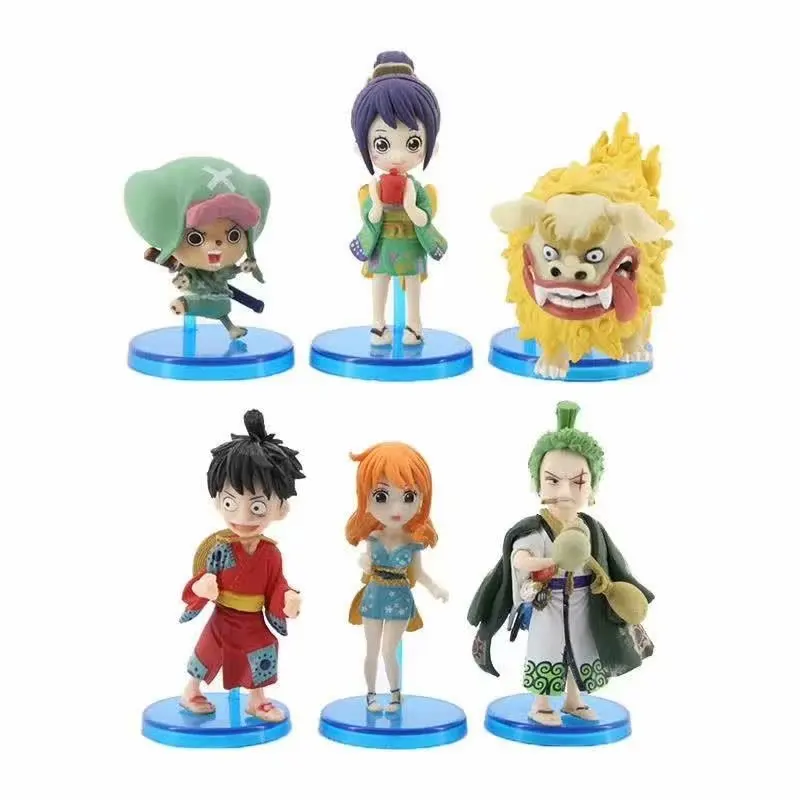 

Genuine Bandai One Piece Wcf Land Of Wano 1 Luffy Zoro Anime Action Figures Model Figure Toys Gift For Toys Hobbies Children