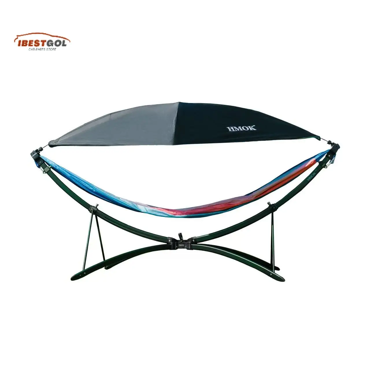 Practical Stainless Steel Folding Bed with Canopy for RV Camping Corrosion Resistant Hardware Easy Folding 300kg Weight Capacity