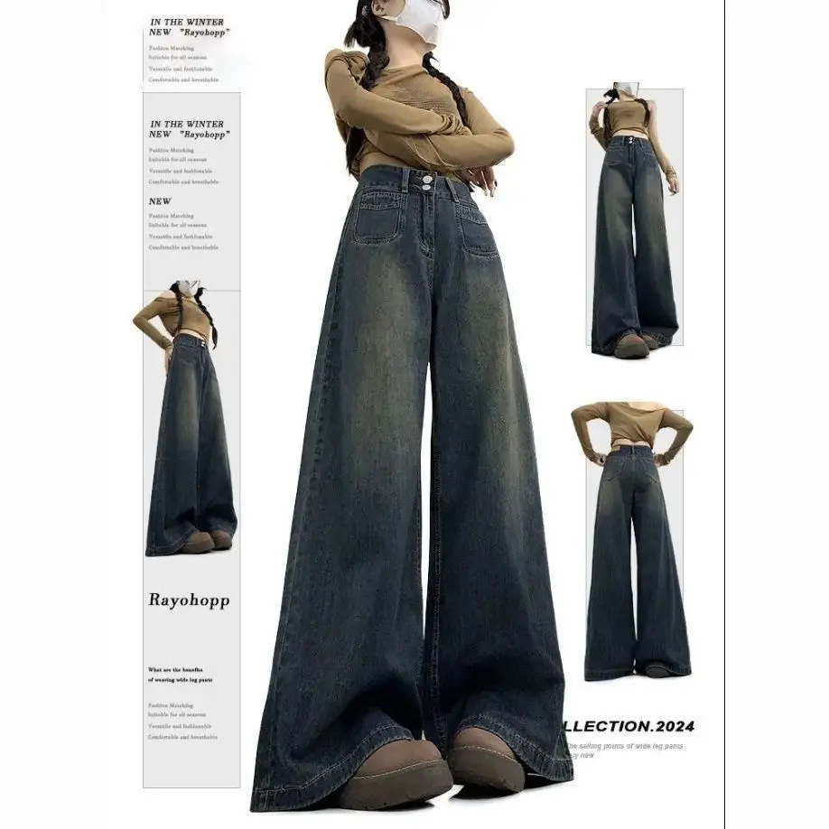 Szerokie spodnie żółte damskie letnie szybkoschnące regularny krój słodka dziewczyna cool miejskie plażowe na randkę sznurki elastyczny pas 2025