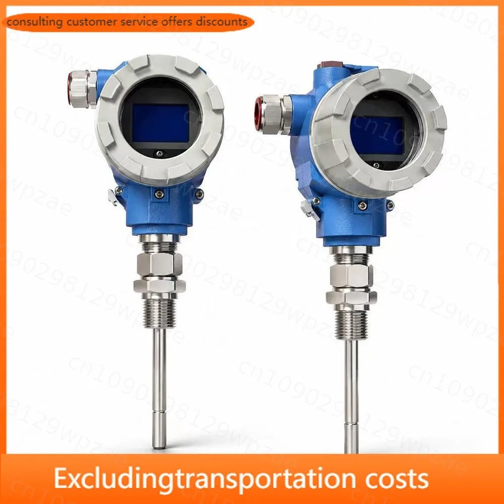 Thermal Flow Switch, Thermal Dispersion Flow Sensor with LED Indicator, Explosion-Proof, for Water Oil Pipeline Monitoring, CE
