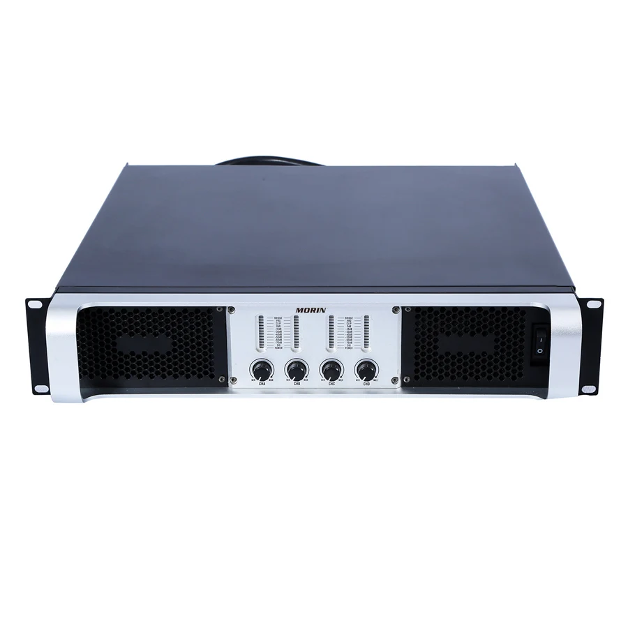 MORIN 1800W high power amplifier 2U Class D professional power amplifier for KTV, Bar, club