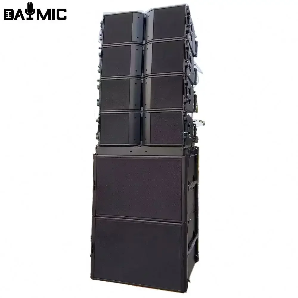 High Quality Speaker System Professional Audio 12inch Line Array Speaker Active Line Array Dj Stage Speakers System Outdoor