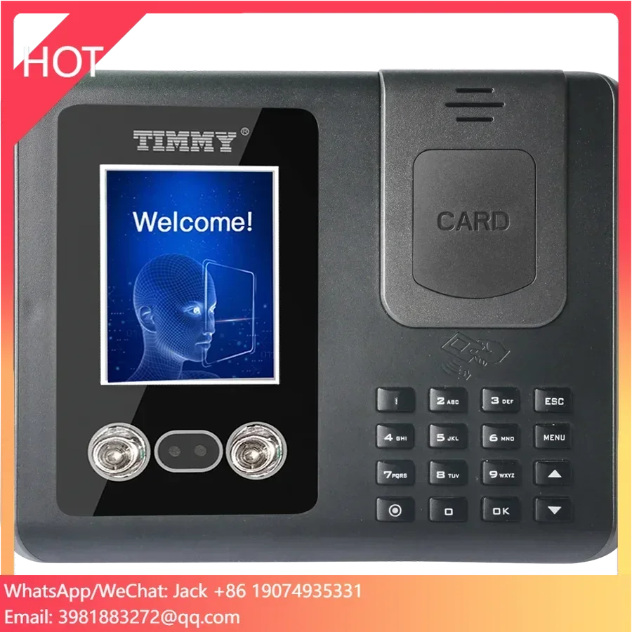 TIMY Web-based Staff Time Clock In Wifi Biometric Face Fingerprint Attendance System Employee Clocking Machine