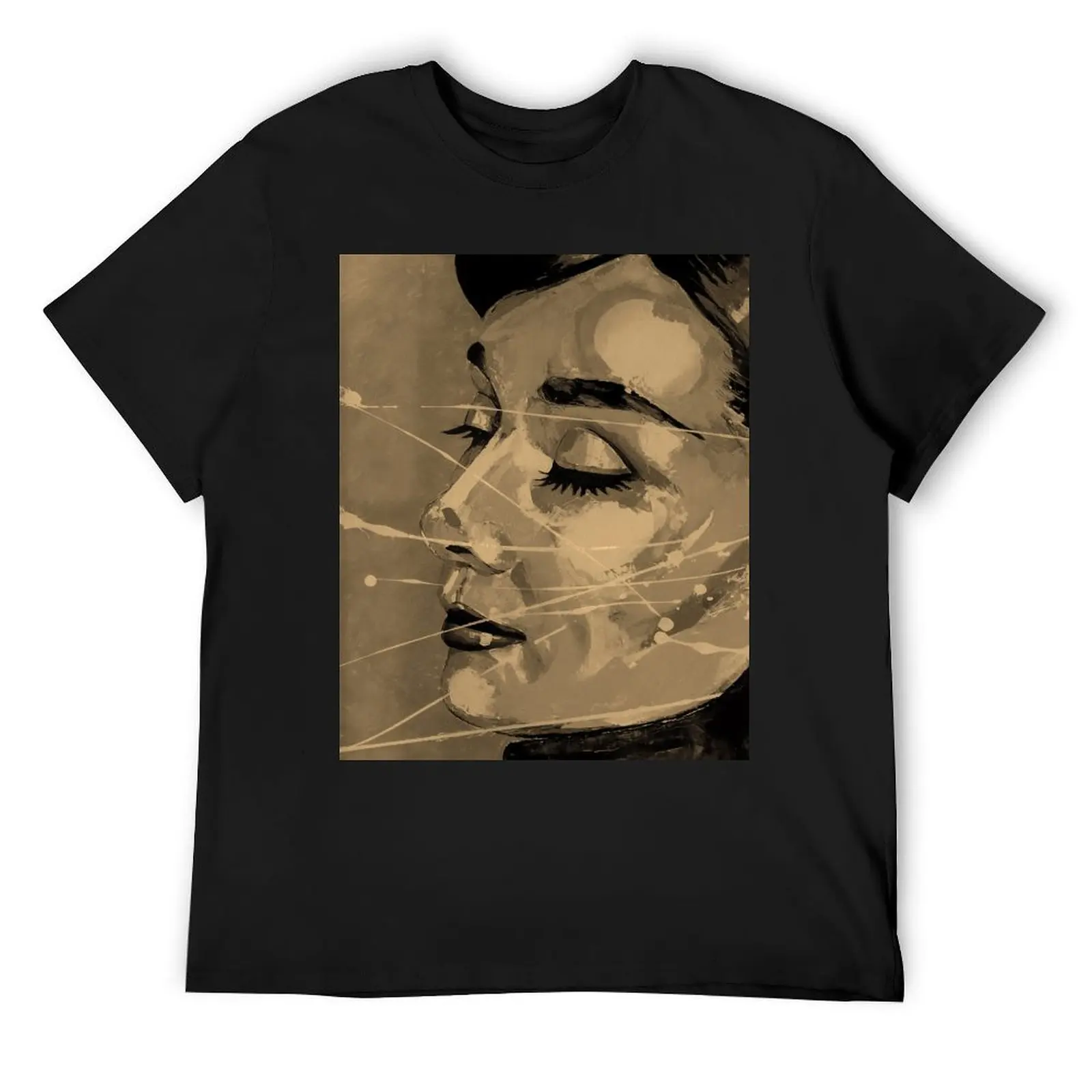 

Audrey Hepburn Sepia T-Shirt custom t shirt quick-drying vintage clothes anime plain t shirts men