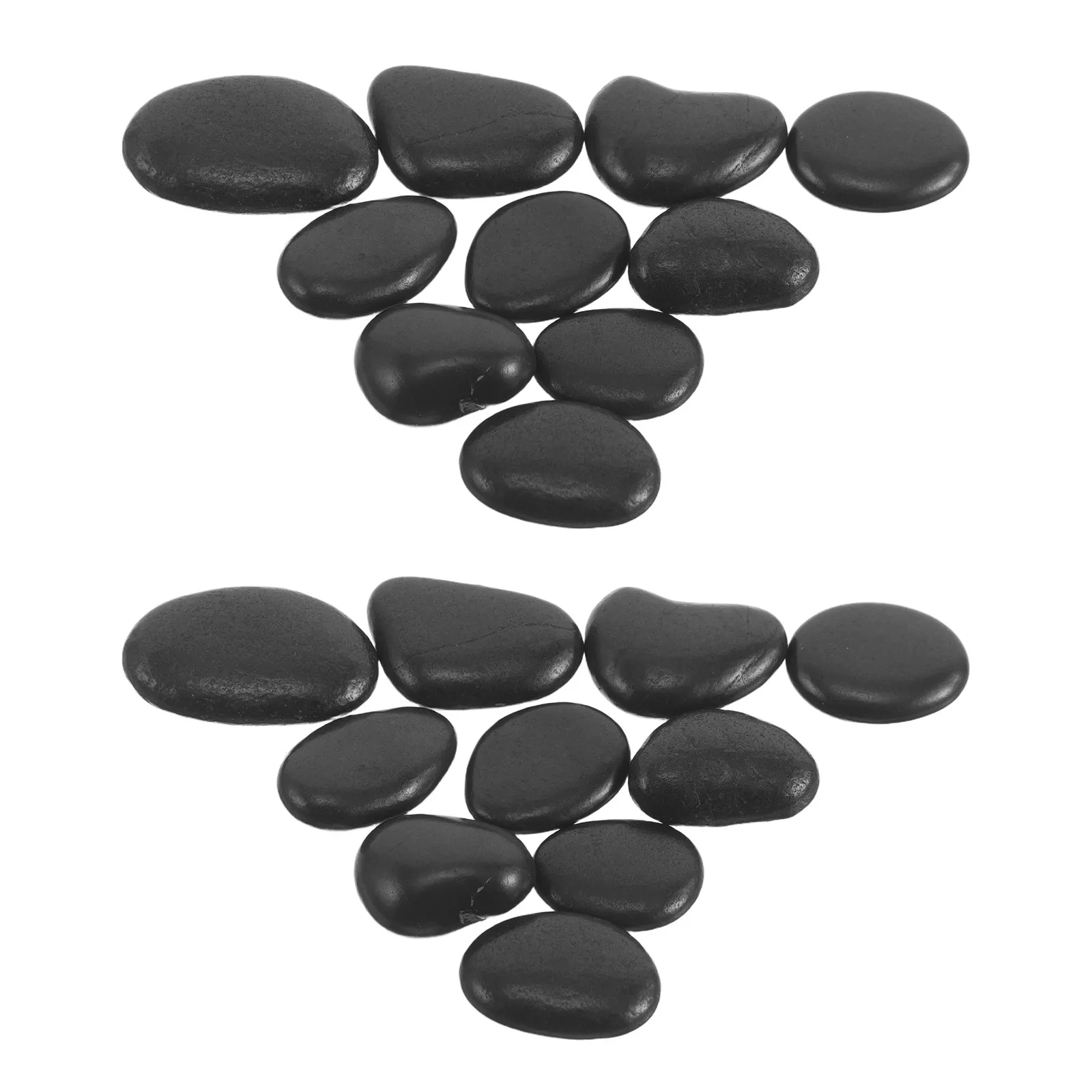 Hot Cooking Stone Bbq Natural River Rock Pebbles 1Kg Bag 1Cm-2Cm Steak Cooking Stone Heat Resistant Stones for Grilling