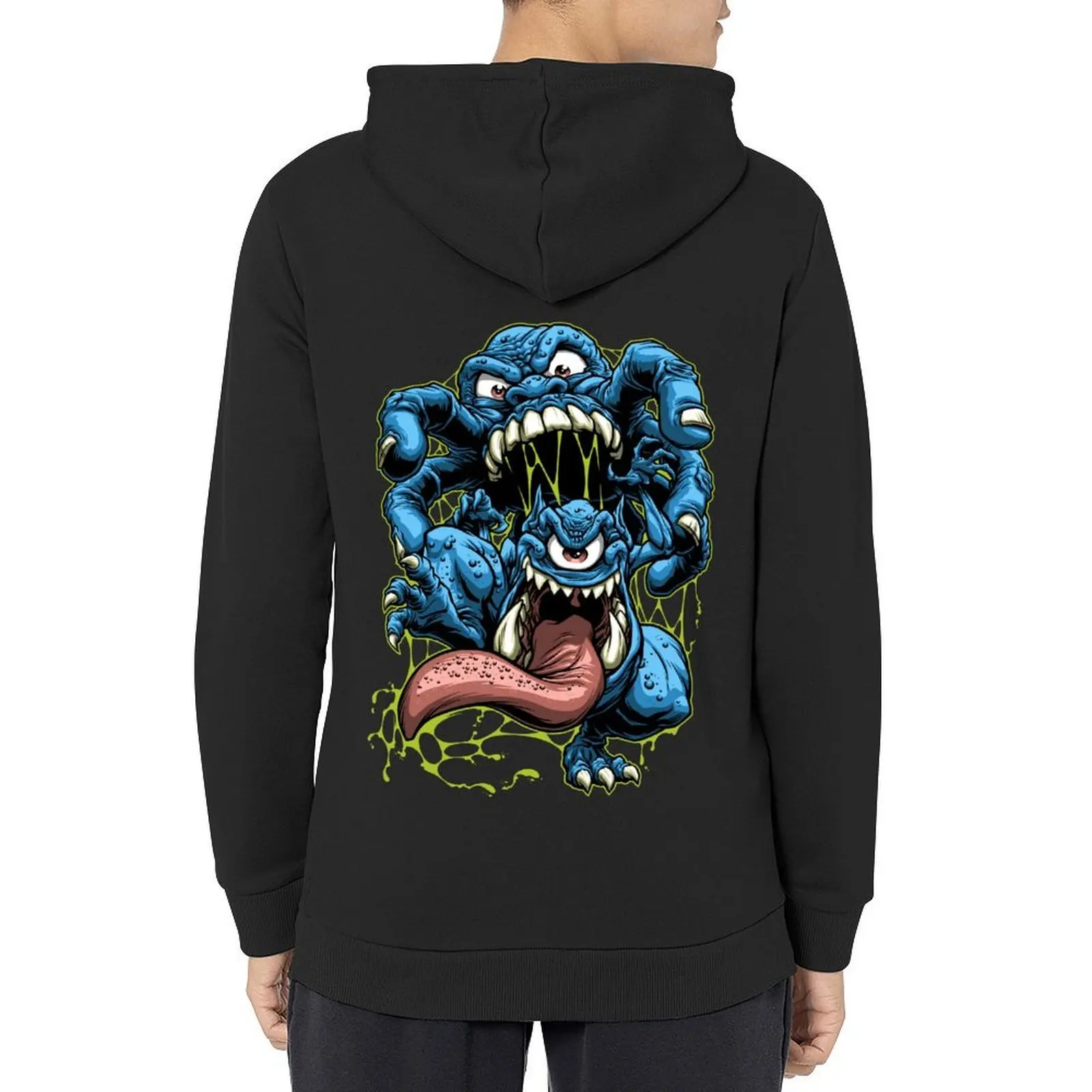 

DOUBLE WATER GHOST! Hoodie clothes for men anime clothing korean autumn clothes mens designer clothes designer hoodies