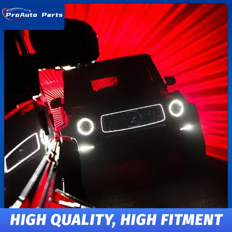 2026 New Rocket LED Grille for Mercedes  G63 W464 W465 Illuminated Glow Front Grill 1:1 Perfect Fit Front Bumper Grill 1:1 OEM