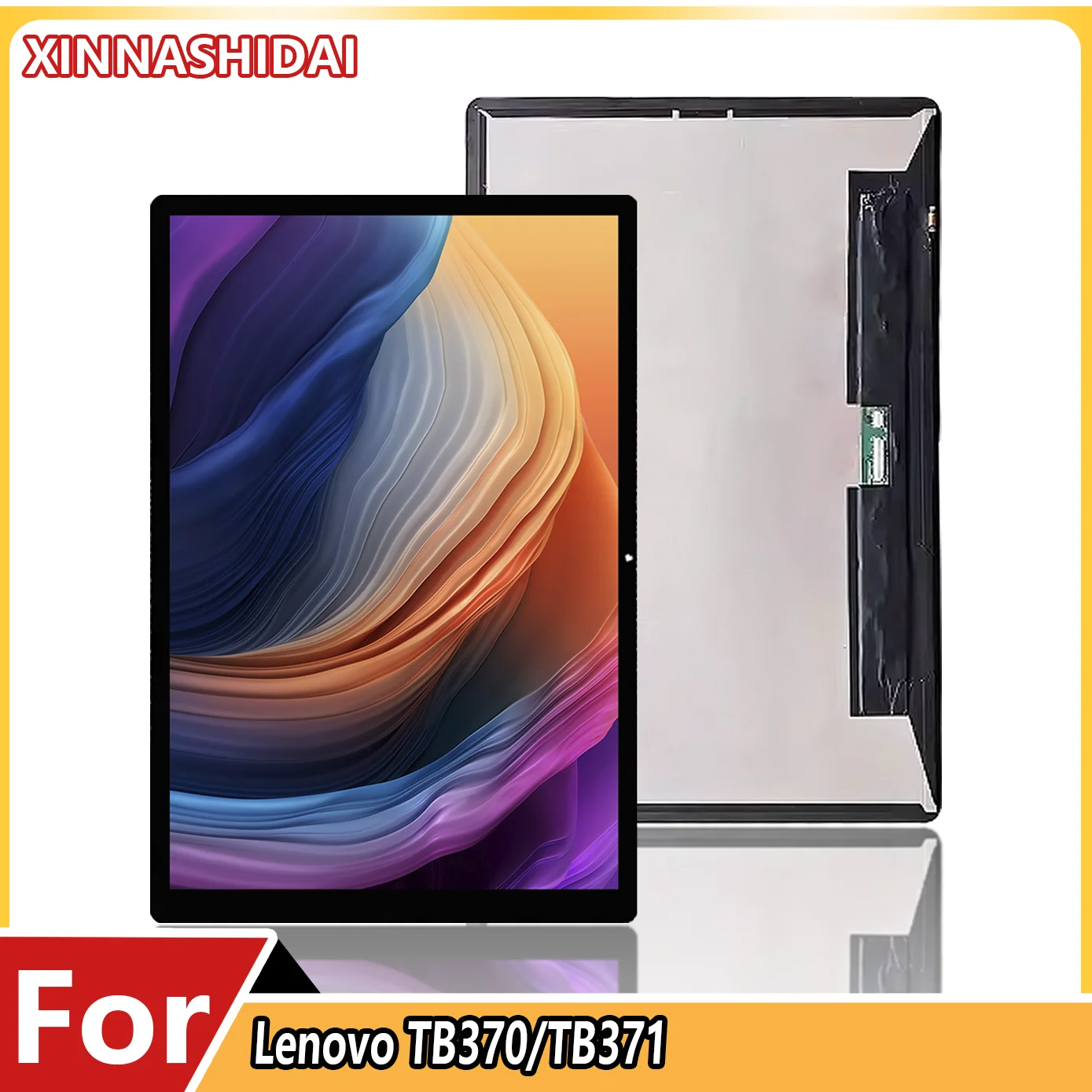 For Lenovo Tab TB-370 371 LCD Display Touch Screen Digitizer Glass Assembly Replacement