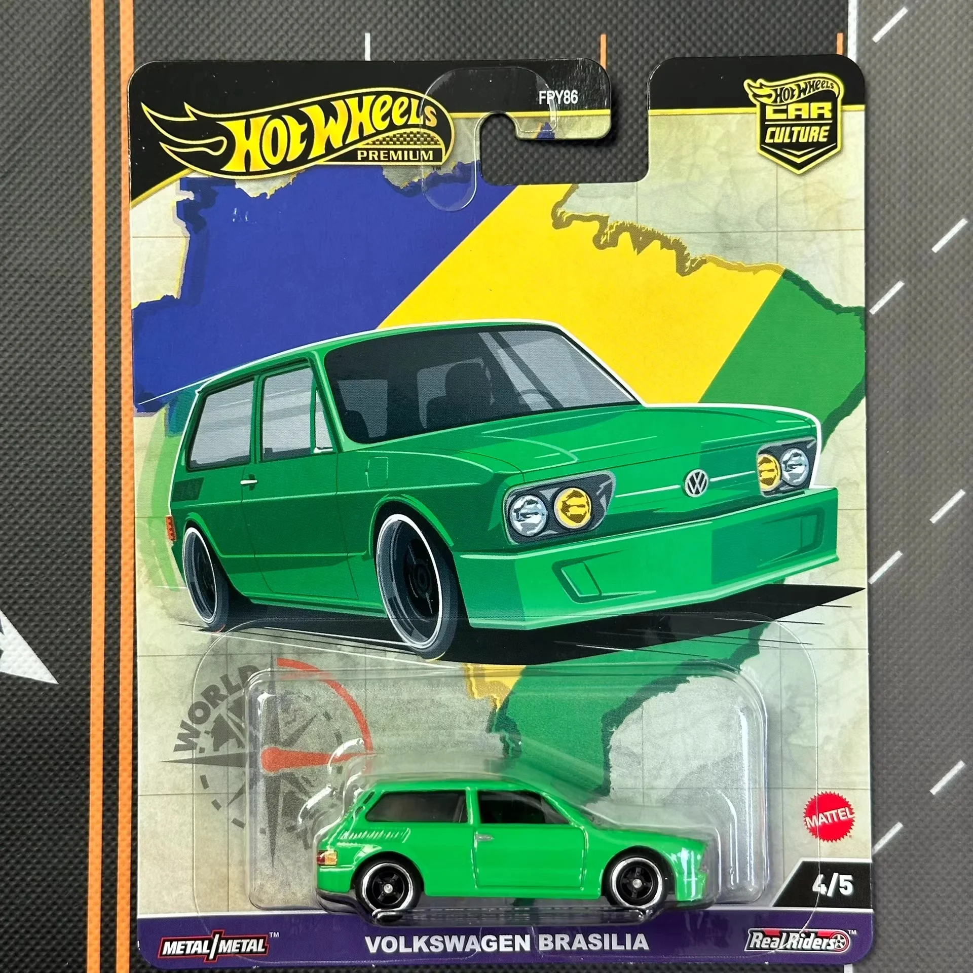 Hot Wheels Premium Car Culture World Tour Toyota Audi Alfa Romeo Volkswagen 1:64 Diecast Car Model Alloy Collectible Vehicle Toy
