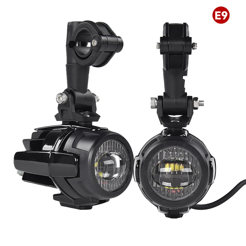 Motorcycle LED Auxiliary Lamp For BMW R1200GS F800GS ADV Yamaha MT07 MT09 CRF1000L Africa Twin Kawasaki Fog Lights Driving Lamp