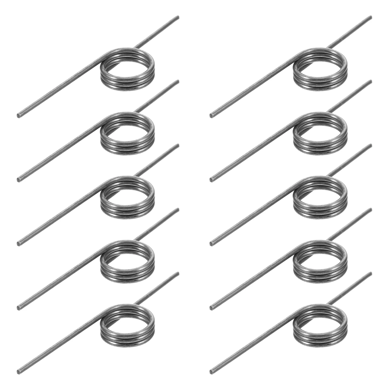 

10 Pcs Trash Can Accessories Springs Bucket Lid Torsional Replace Wire Double Small for Stainless Steel Repair