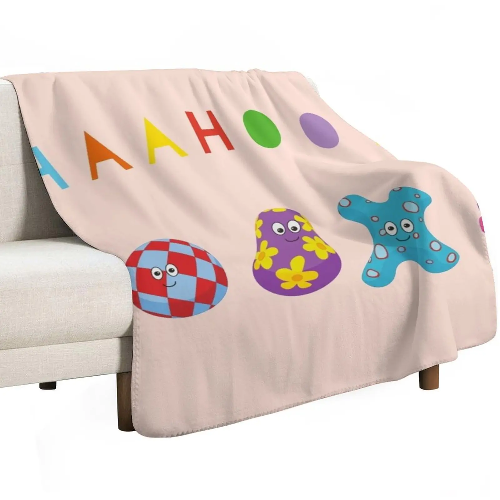 The Haahoos In the night garden Throw Blanket Hair Weighted Soft Big Plaid on the sofa Thin Summer Blankets