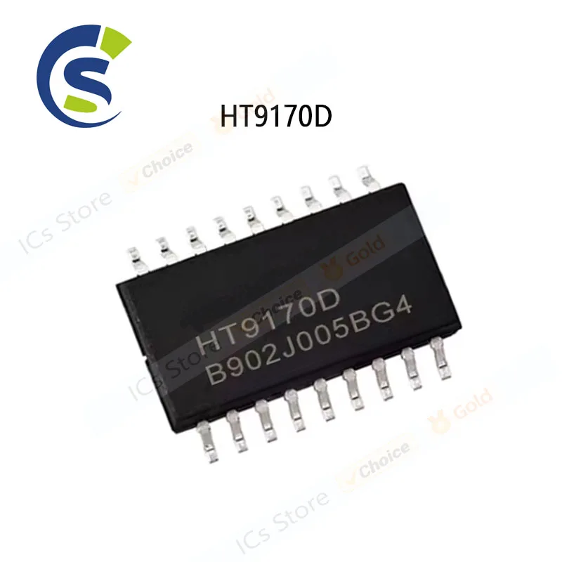 

50pcs 100% NEW ORIGINAL DTMF Receiver HT9170 SOP18 HT9170D