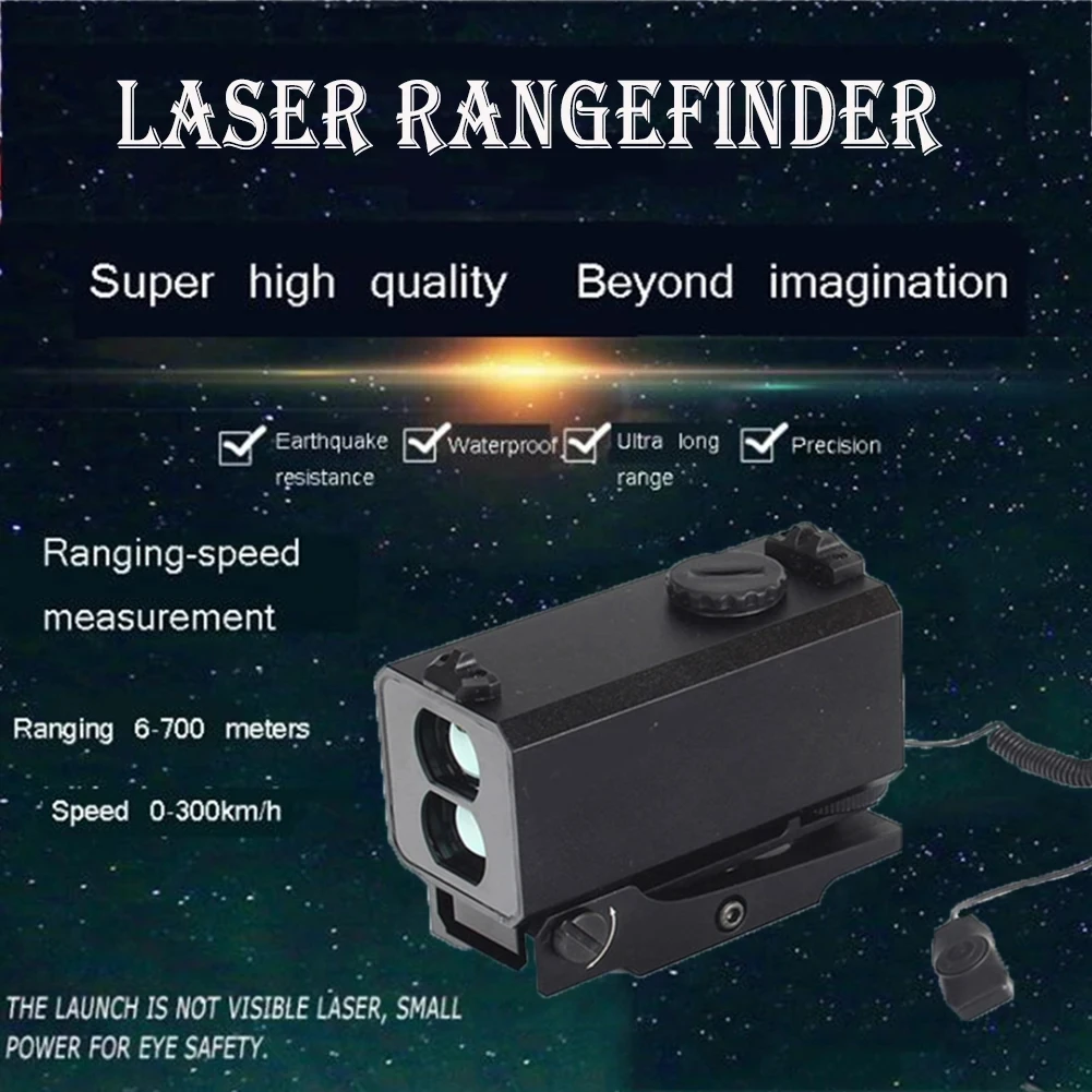 Outdoor real-time Ranging, Hunting And Shooting Display Mini Laser Automatic Rangefinder LRF Rangefinder 1200m LE032