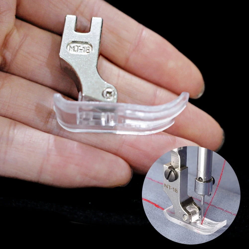 

1 piece of wear-resistant plastic board presser foot, specialized for flat sewing machines, industrial sewing machine presser fo