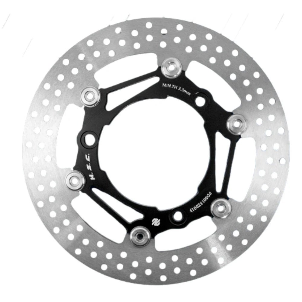 High Quality 267MM Motorcycle Front Floating Brake Discs Rotors for YAMAHA FORCE2.0 SAMX NON-ABS AEROX155