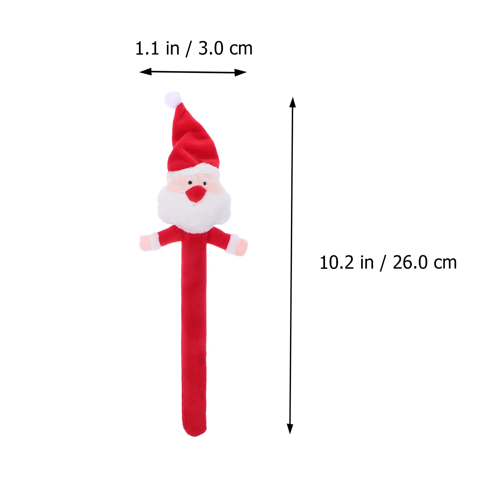 3 pezzi braccialetti natalizi braccialetti schiaffo per bambini clap cerchio decorazione da polso festa di Natale divertente braccialetti applausi natalizi giocattolo schiaffo per bambini