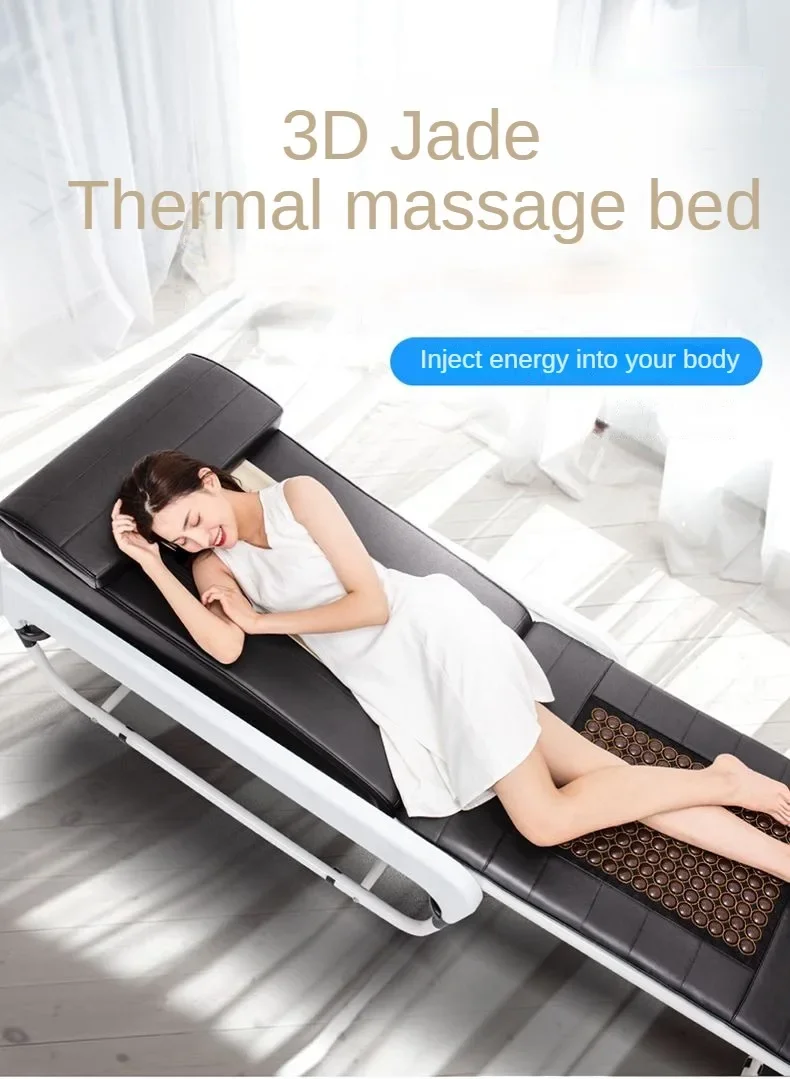 Yu Nuan V3 Tourmaline Therapy Bed Hot Full Body Massage 150 Energy Stone and 3D Intelligent Lifting Massage Bed