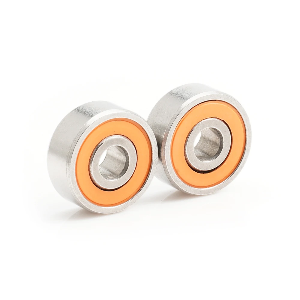 S623 2RS Fishing Reel Bearings ABEC-7 3*10*4 mm ( 2 PCS ) Stainless Steel Hybrid Ceramic Ball Bearing S623-2OS CB 623RS