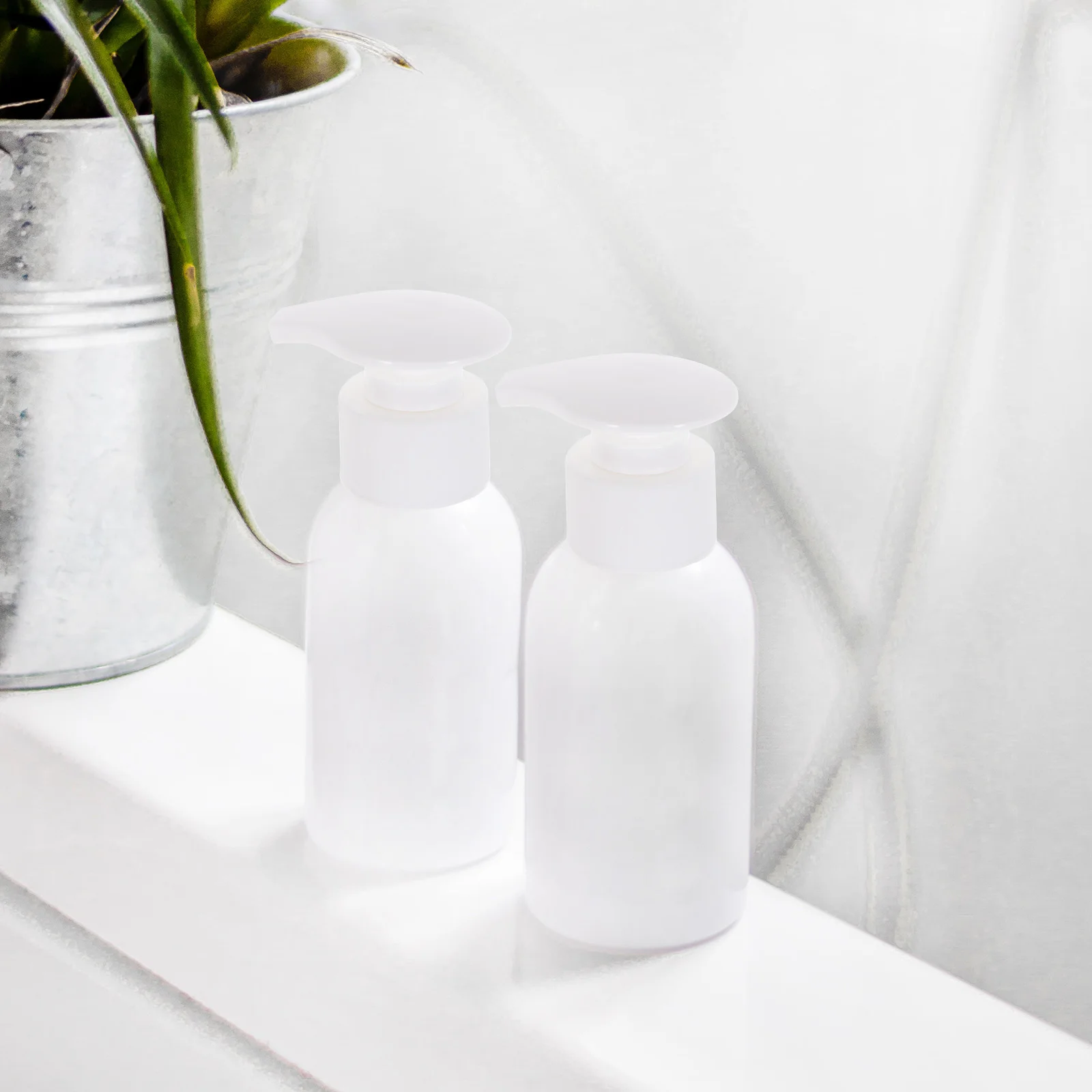 

10 Pcs Press Pump Head Soap Dispenser Foaming Hair Shampoo Bathroom Dispensers Ketchup