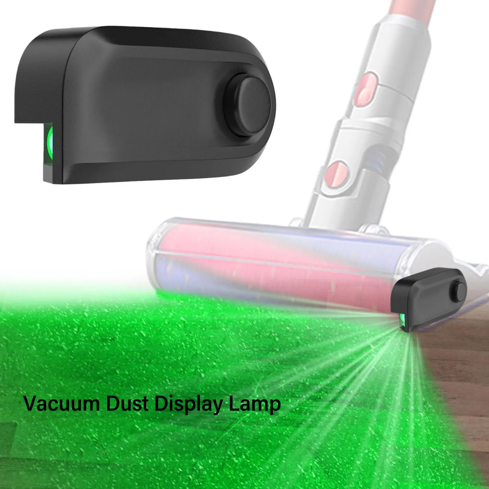 Vacuum Dust Display Lamp Universal Waterproof Reveal Invisible Dust Pet Hair Vacuum Cleaner Light Attachment