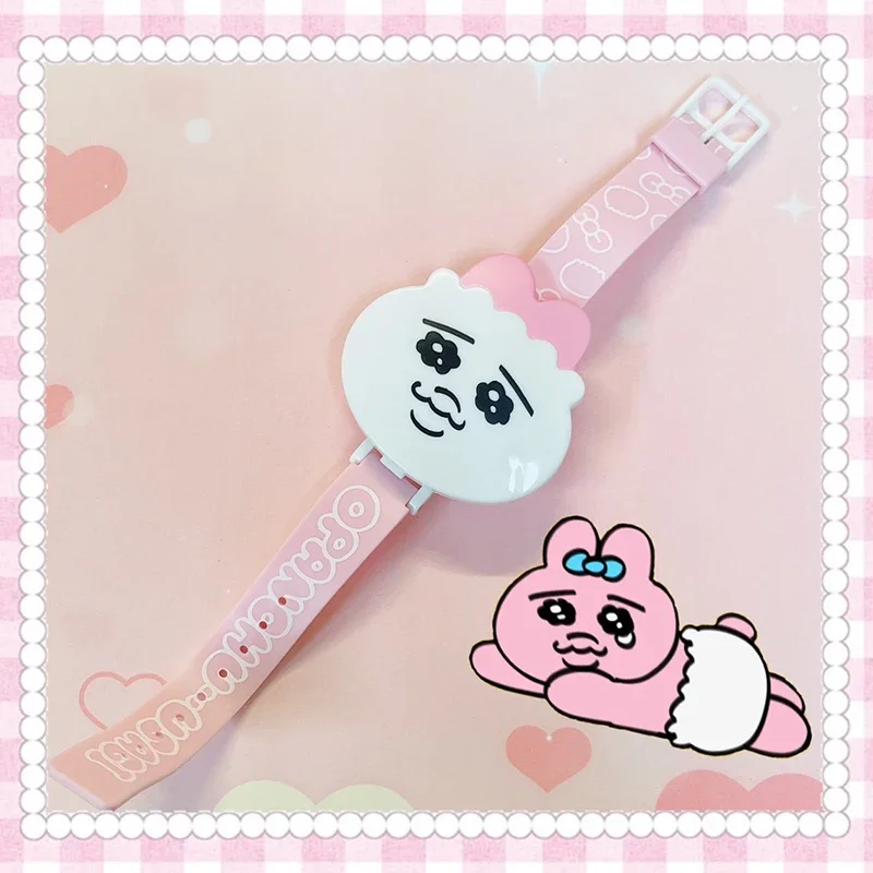 أرنب النمذجة ووتش تذكار Kawaii هدايا عيد الأطفال عمل نموذج لجسم اللعب