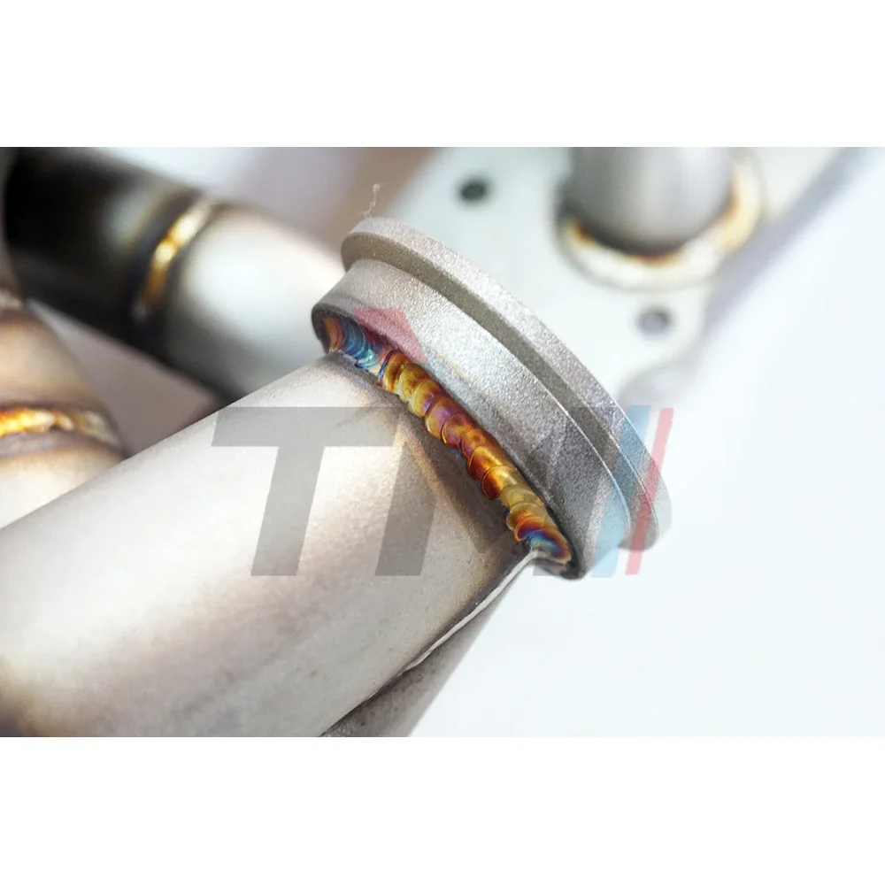 TM PERFORMANCE SS304 B*W N54 335i 135i 535i Single Turbo Exhaust Manifold T4 Divided Twin with V44 Wastegate!