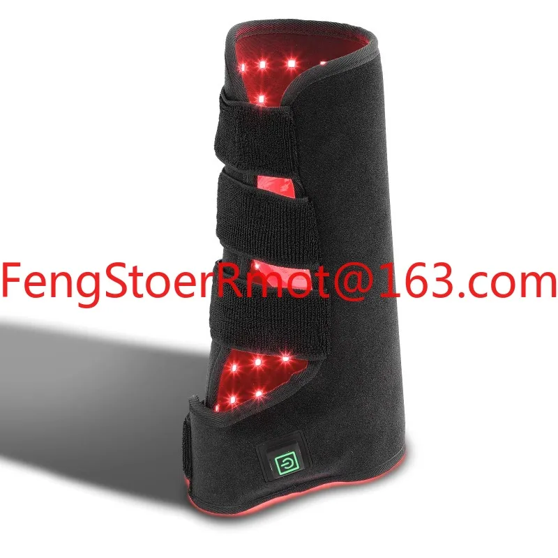 Wearable Powered 660nm 850nm Horse Boots Red Light Therapy Horseshoe Leg Pain Relief