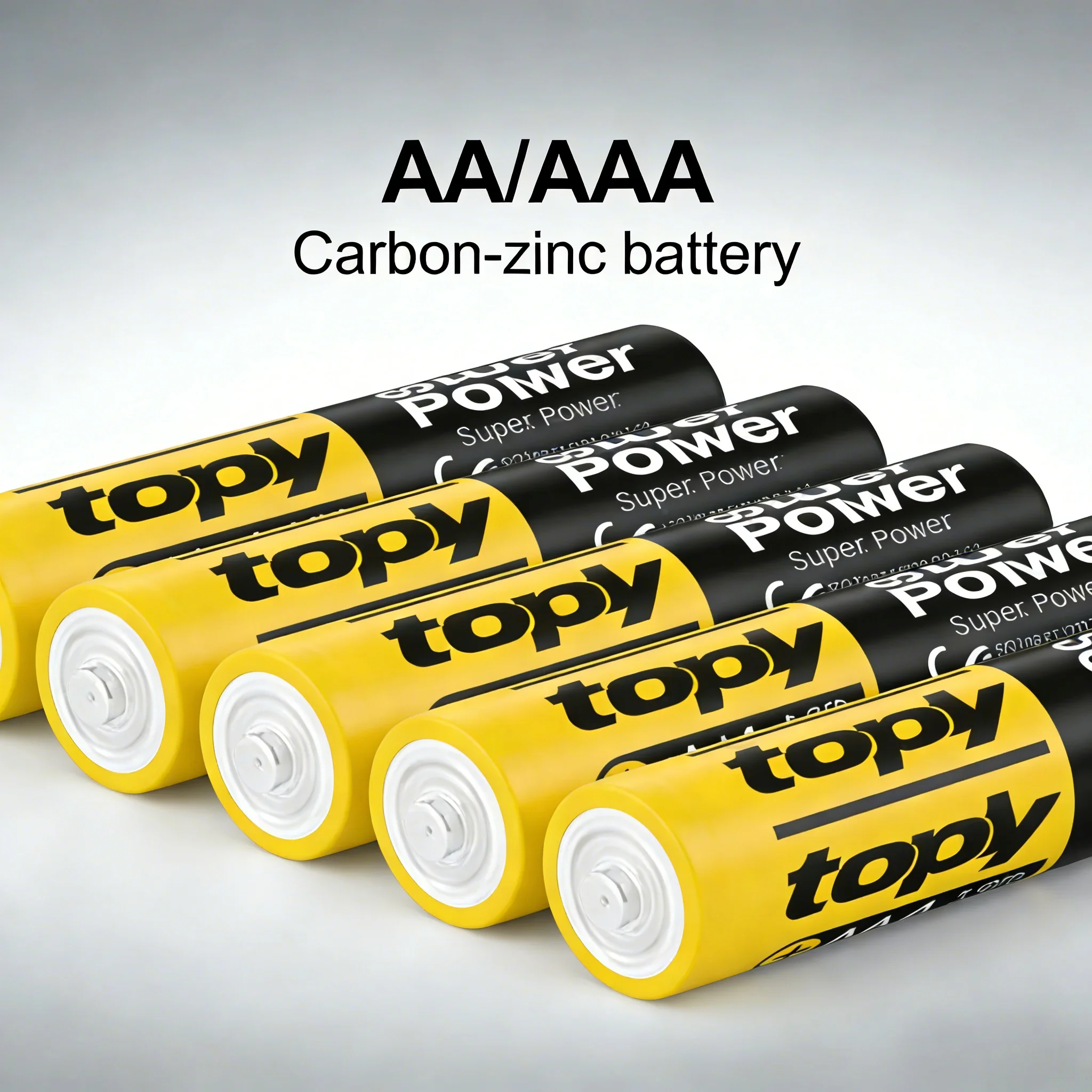 AA1.5V Carbon Zinc Dry Battery Disposable Batteries for Wireless Mouse Keyboard Alarm Cloc