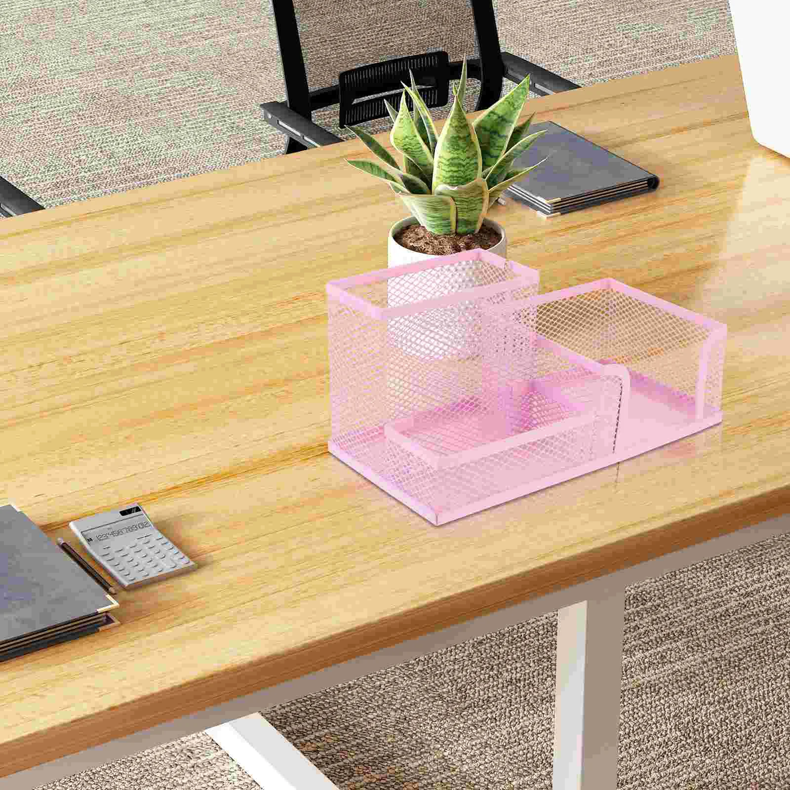 Desk Organizer Tray Mesh Pen Holder Metal Pencil Dispenser for Classroom Penholder Holders Office Organizers and Accessories