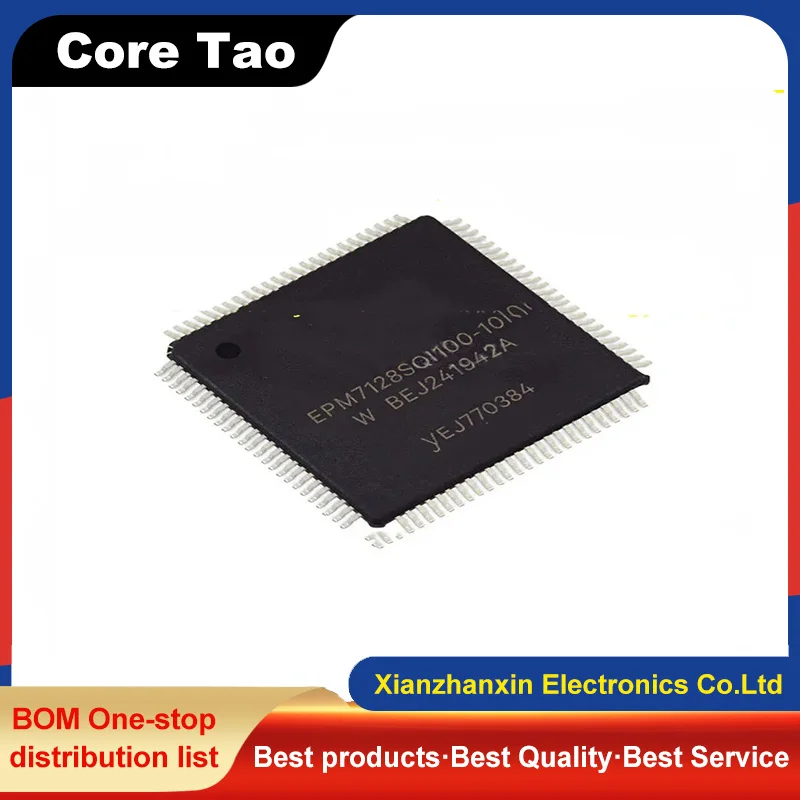 

1pcs/lot EPM7128SQI100-10N EPM7128SQI100 EPM7128 IC CPLD 128MC 10NS 100QFP ic chips in stock